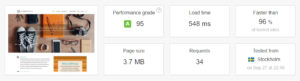 Pingdom Test: Stockholm, Sweden